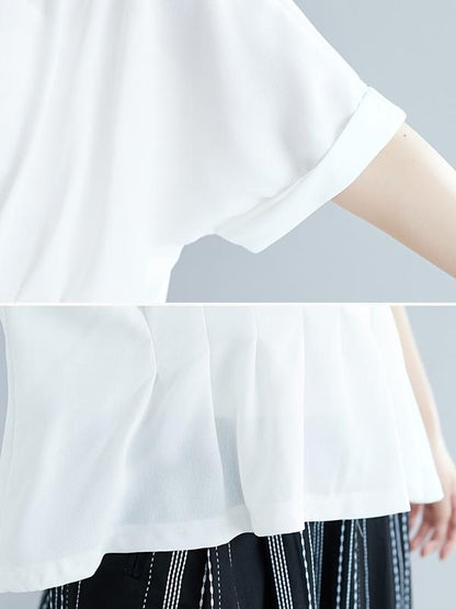 New Loose Elastic Waist Design T-Shirt