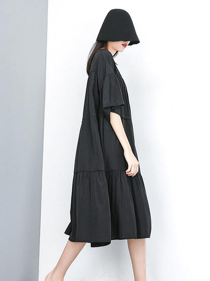 Super Loose A-line Big Hem Long Dress