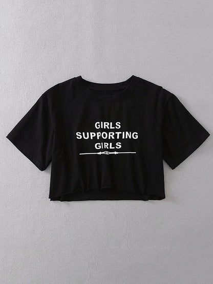 Cut Out Short Sleeve T-shirt