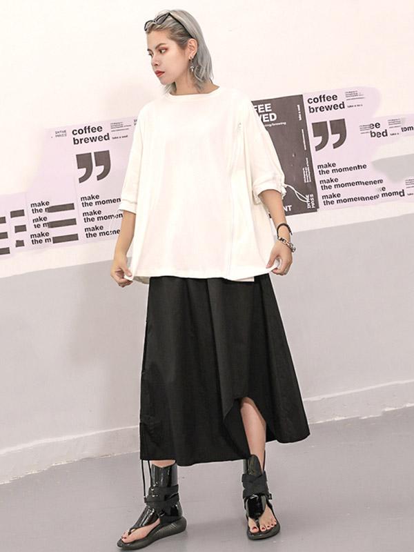 Loose Split-side T-shirt