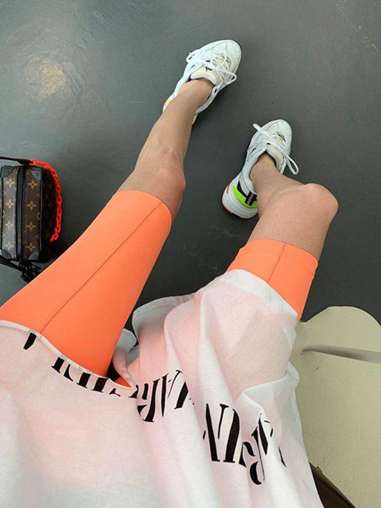 High Waist Casual Wrap Shorts