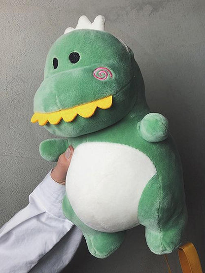 Cotton Pretty Little Dinosaur Plush Bag