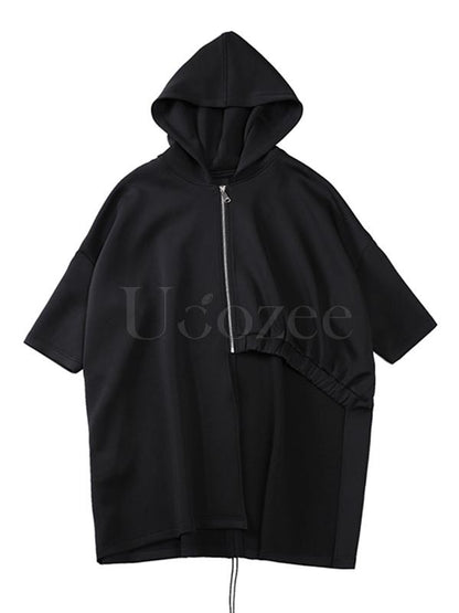 Original Cropped Anti-wrinkle Hoodie Outwear