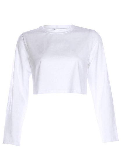 Simple Solid Loose Casual T-Shirt