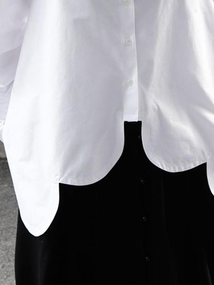 Casual Cropped Special-interest Shirt