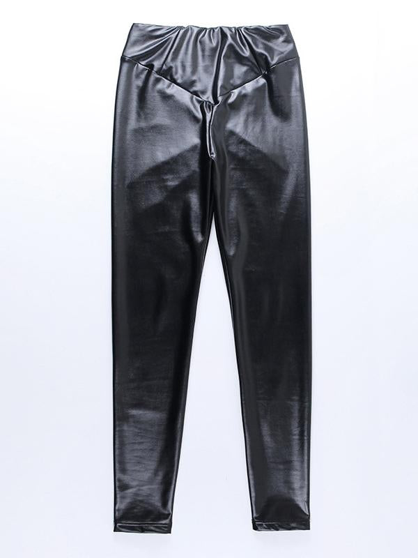 Wet Look Soft Pants&Leggings