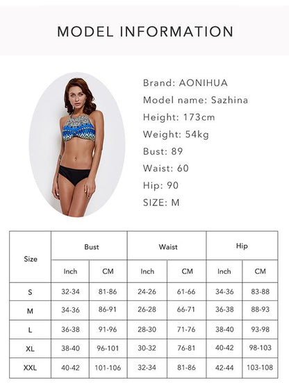High Waisted Solid Bottom Bikinis Swimwear