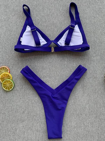 Sexy Triangle Top Beach Bikinis Swimwear