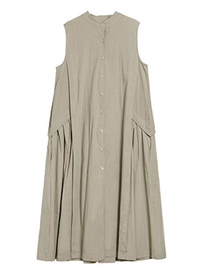 Elegant Casual Sleeveless Long Dress