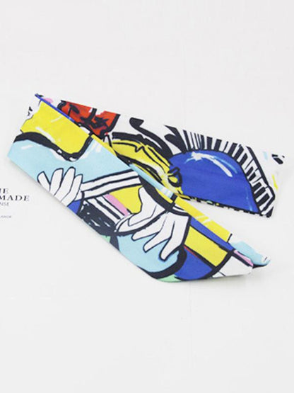 Printed Rabbit-ears Hair Band