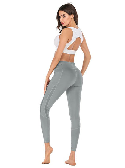Side Pocket High Waist Leggings