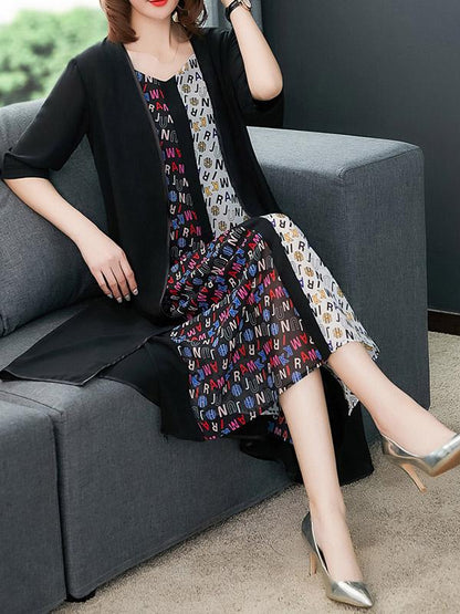 Casual Split-joint Twinset Suit