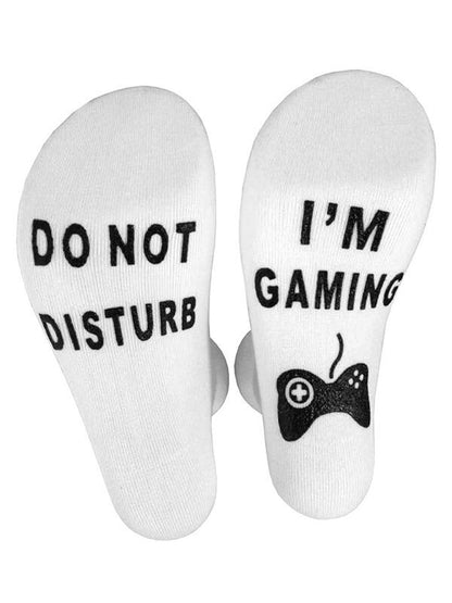 Full Cotton Letters Medium Socks