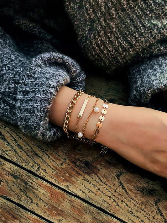 Fashion Multi-layered Alloy Bracelet Accessories