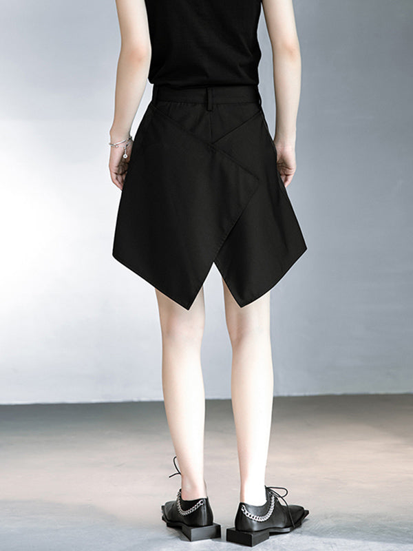 Original Irregularity Solid Color Shorts