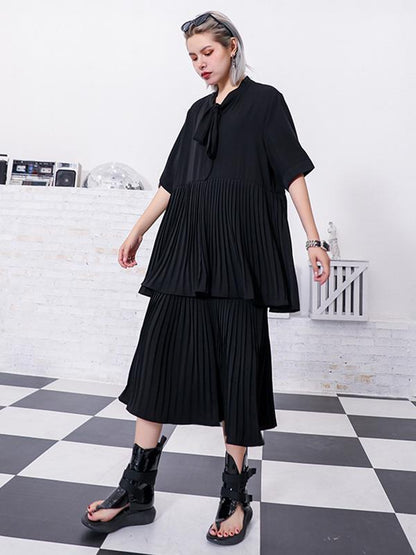 Elegant Ruffled Layered Dress