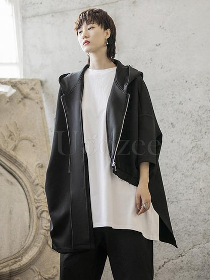 Original Cropped Anti-wrinkle Hoodie Outwear