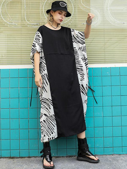 Loose Split-joint Long Dress