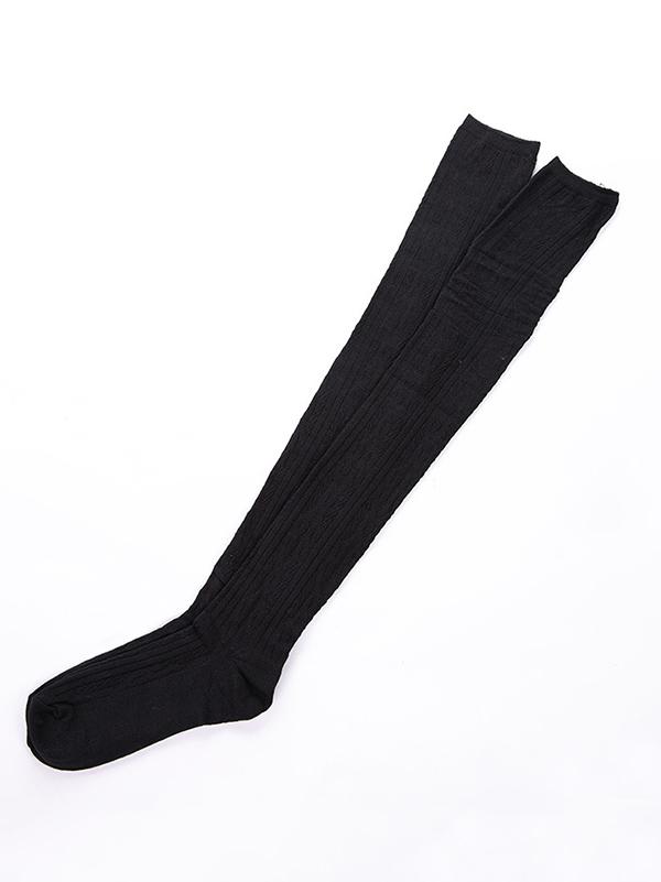 Knitting Over Knee-high 5 Colors Stocking