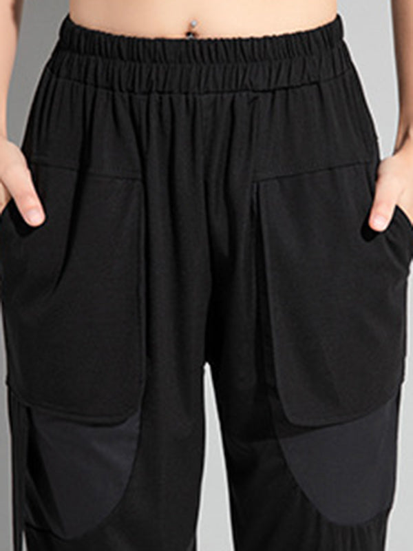Casual Split-Joint Large Pocket Loose Pants