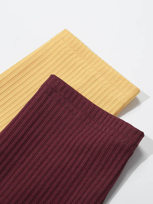 Fashion Color-Block Yoga Jumpsuits