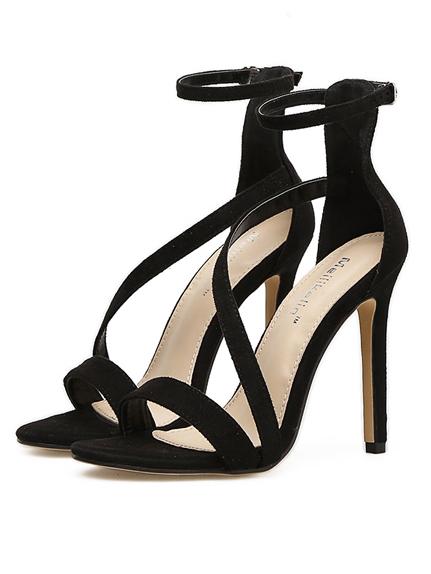 Pretty Ankle Strap Sandal High Heels