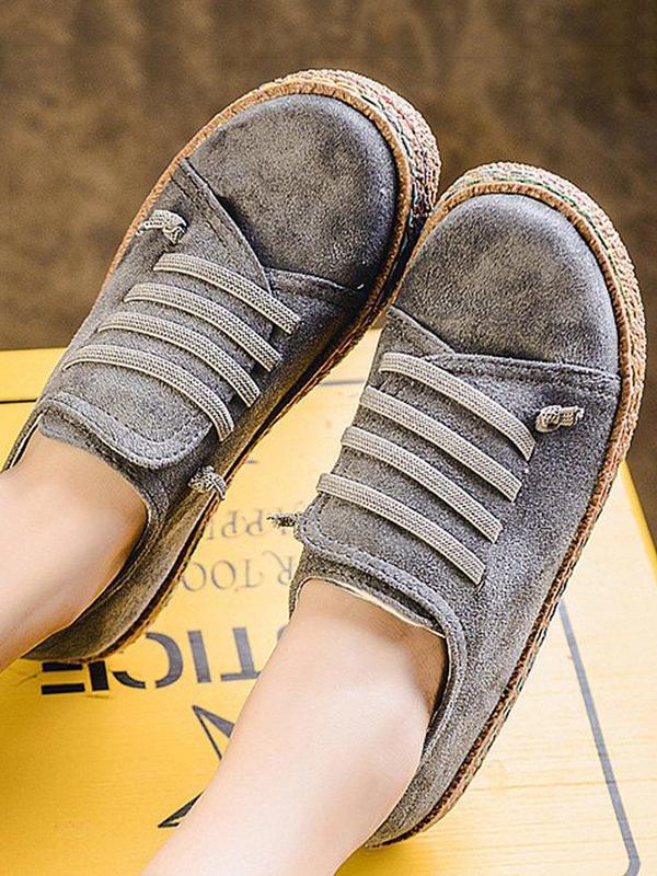 Vintage Slip-on Flats Shoes