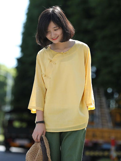 National Style Double Cotton T-shirts