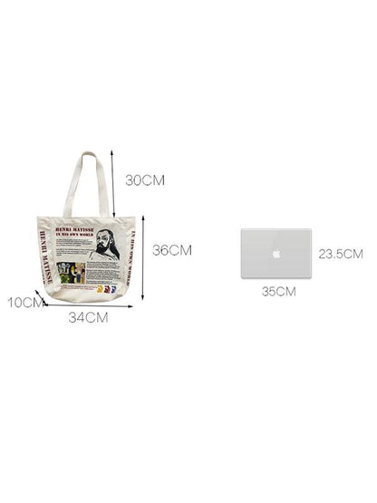 Matisse Portrait Canvas Big Bag