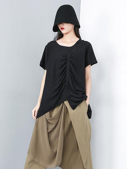 Elegant Ruffled T-shirts