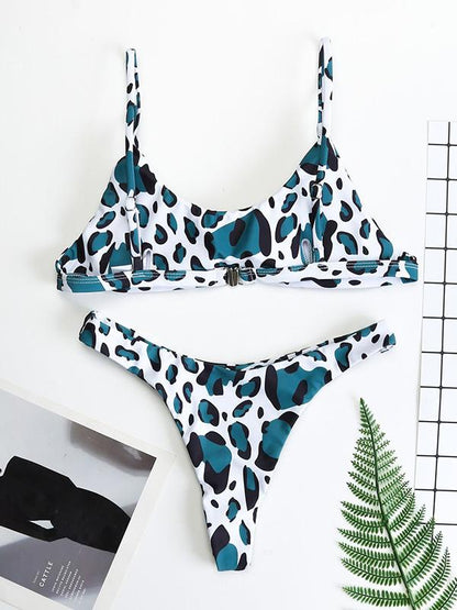 Leopard Printed Bikini Set