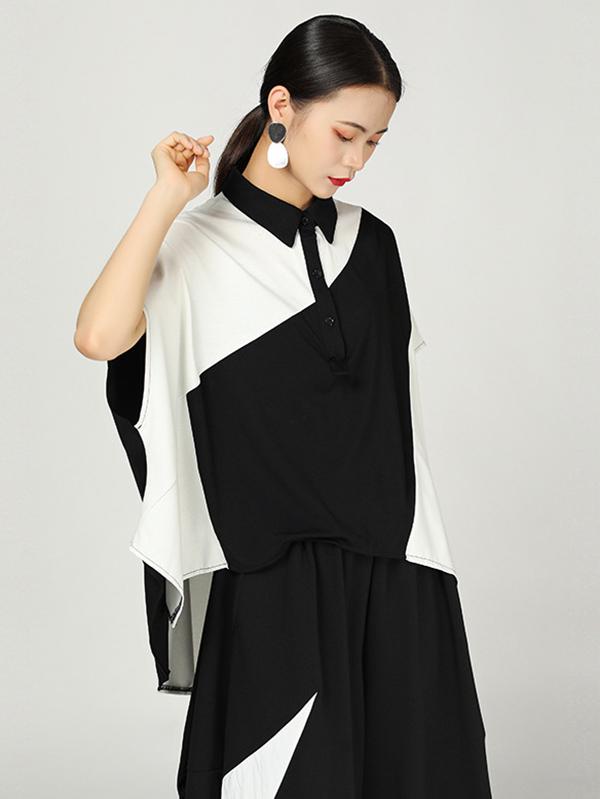 Irregular Split-joint T-shirt