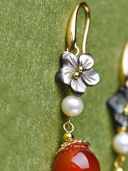 Original Agate Shell Eardrop