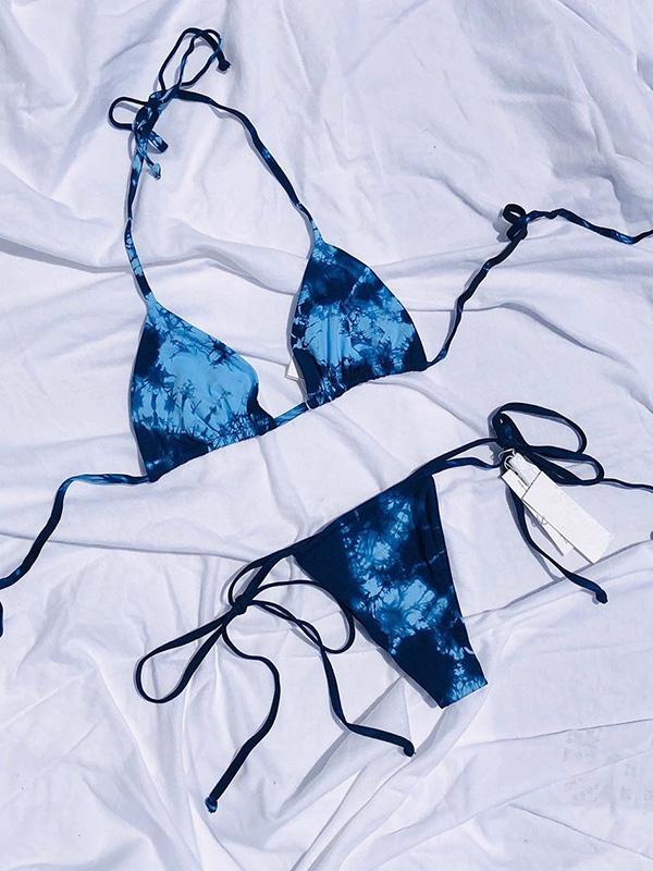 Printed Sexy Bikini Swimsuit