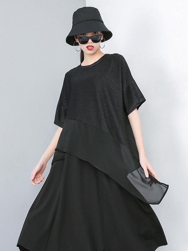 Casual Irregular Chiffon Tops