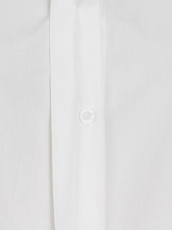 Casual Buttoned Solid Color Lapel Long Sleeves Loose Maxi Dress