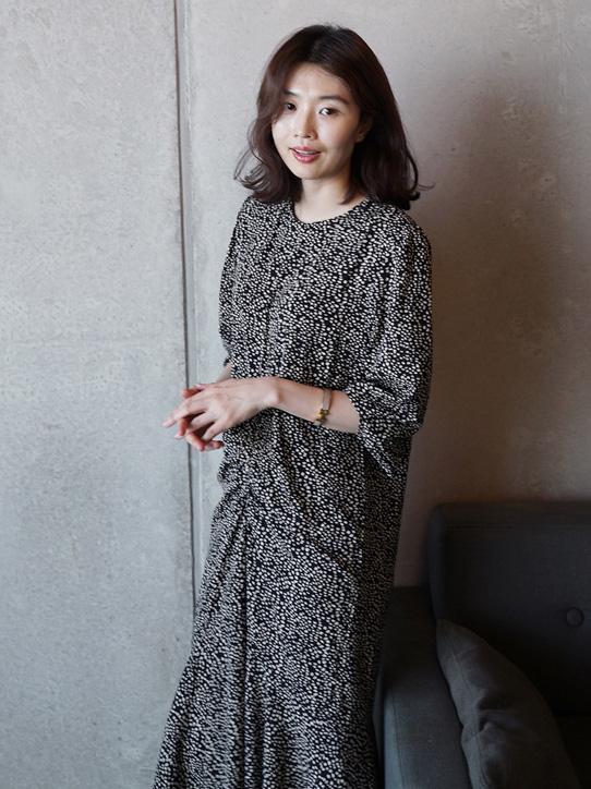 Cropped Floral Loose Plus Size Midi Dresses