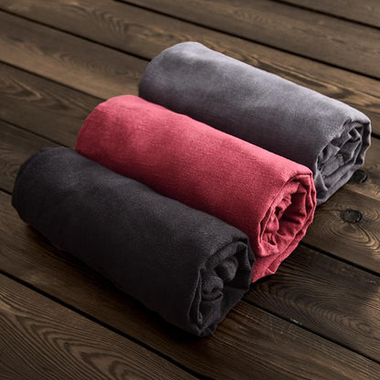 Buykud Comfort Pure Color Ramie Harem Pants