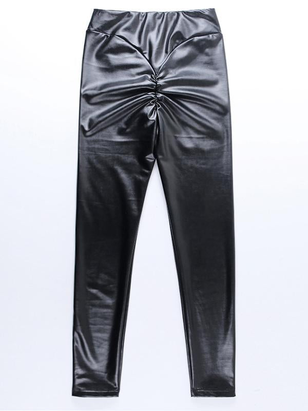 Wet Look Soft Pants&Leggings