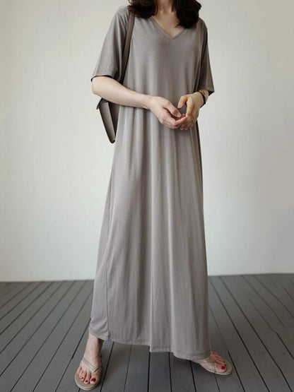Loose Comfortable Simple Long Dress