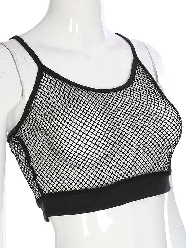Sexy Hollow Sports Vest Top