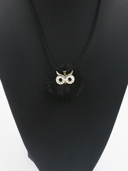 Cute 6 Colors Bohemia Owl Necklaces Accessories