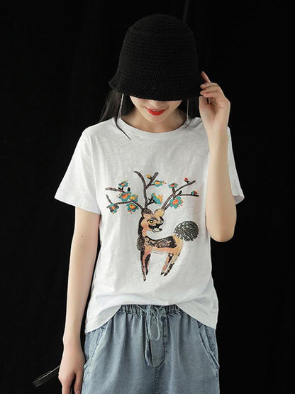 Simple Printed Comfortable T-shirt