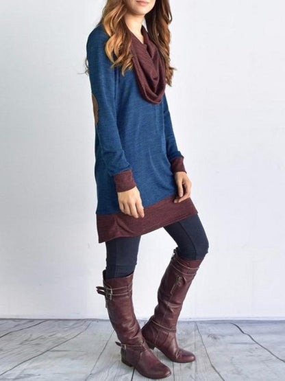 Long Sleeves Solid Blouses&shirts Tops