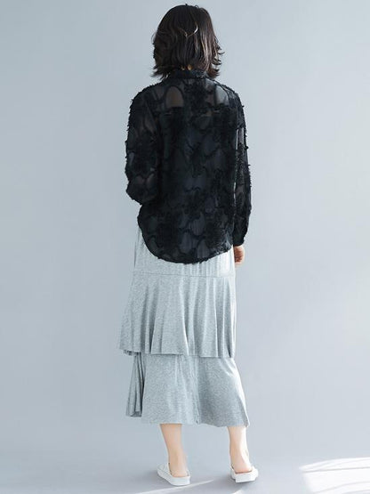 New Loose Falbala  Skirt