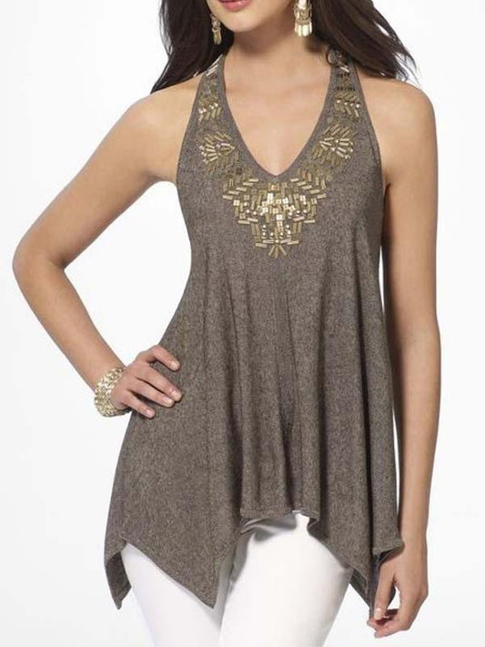 4 Colors Stylish Women's Sexy Halter Vests