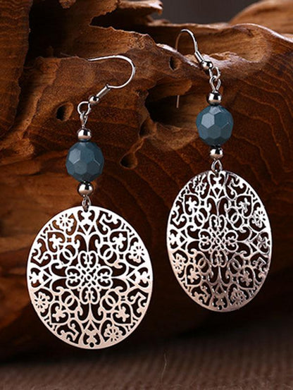 National Hollow Earrings