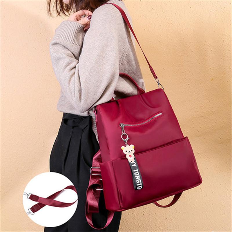 Oxford Multi-function Backpack Anti-theft Leisure Travel Shouder Bag