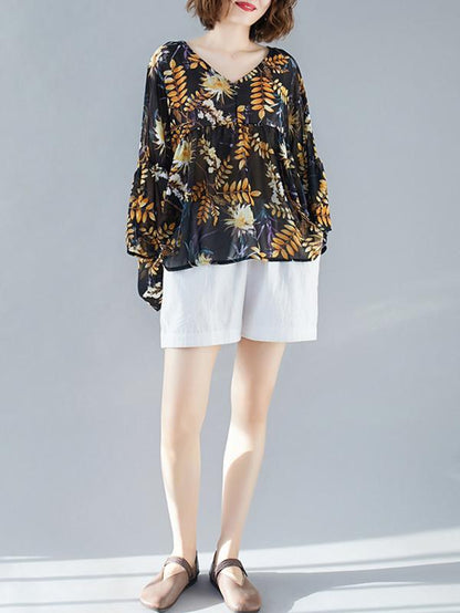 Printed Short Sleeves Shirt
