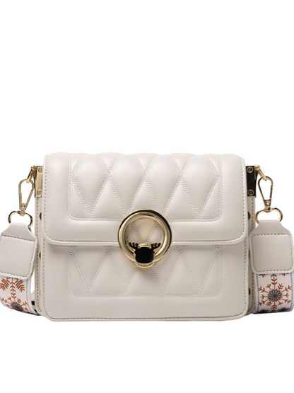 Casual PU Solid Color Geometric Bags